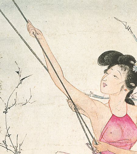 陵川-胡也佛的仕女画和最知名的金瓶梅秘戏图